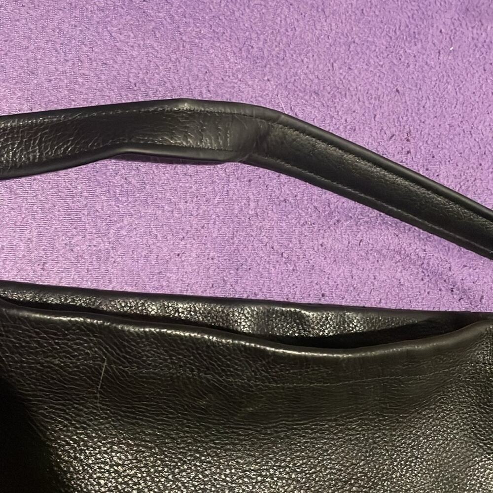 Coach Scout Black Pebble Leather Hobo Bag - Picture 4 of 16